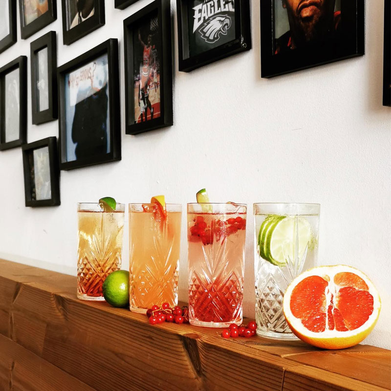 El Burro longdrinks